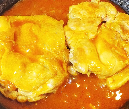 鶏肉ケチャップ煮　作り方