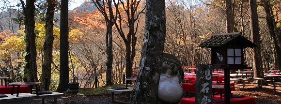 神護寺参道の茶屋