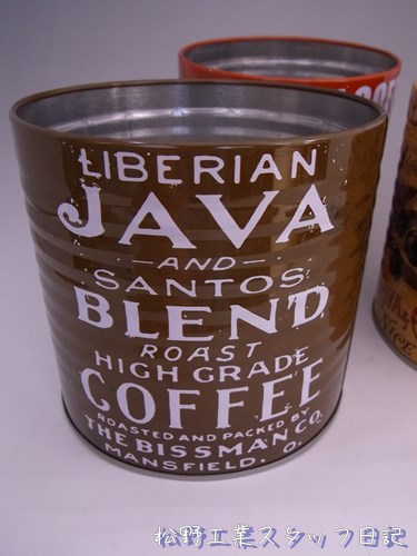 缶詰ブリキポットL（コーヒーB)　ＧＭ－２９３８　